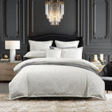 Renee Taylor Regalia Balmoral Geometric Quilt Cover Set (OEKO-TEX Certified)