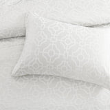 Renee Taylor Regalia Balmoral Geometric Quilt Cover Set (OEKO-TEX Certified)