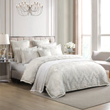 Renee Taylor Regalia Amalia Jacquard Damask Quilt Cover Set (OEKO-TEX Certified)