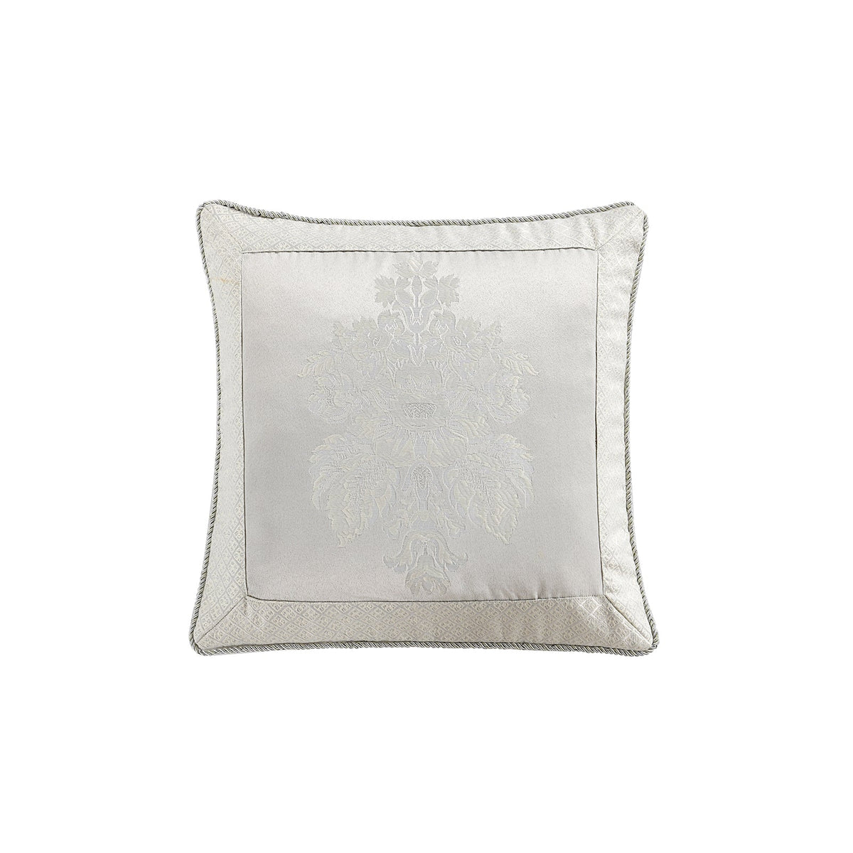 Renee Taylor Regalia Amalia Jacquard Damask Quilt Cover Set (OEKO-TEX Certified)