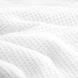 Cloud Linen Boronia Stonewashed Cotton Waffle Comforter Set - Ivory (OEKO-TEX Certified)