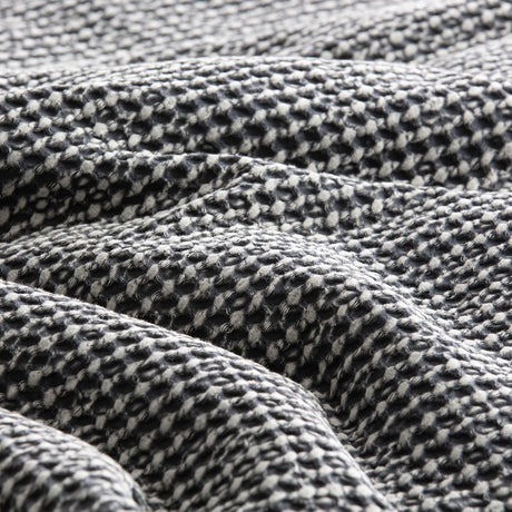 Cloud Linen Boronia Stonewashed Cotton Waffle Comforter Set - Magnet (OEKO-TEX Certified)