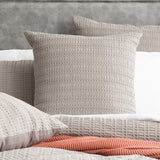Cloud Linen Celeste Seersucker Cotton Waffle Quilt Cover Set - Charcoal (OEKO-TEX Certified)