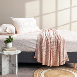 Park Avenue 175 GSM Egyptian Cotton Flannelette Kids Fitted Sheet & Pillowcase Set - Bloomsbury