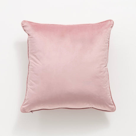 Renee Taylor Icon Velvet Cushion - Blossom (Square Decorative Throw Pillow - 50 x 50cm)