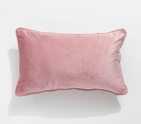 Renee Taylor Icon Velvet Cushion - Blossom (Rectangle Decorative Throw Pillow - 30 x 50cm)