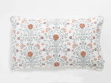 Renee Taylor Riva Cotton Cushion - Botanical Print (Rectangle Decorative Throw Pillow - 35 x 60cm)