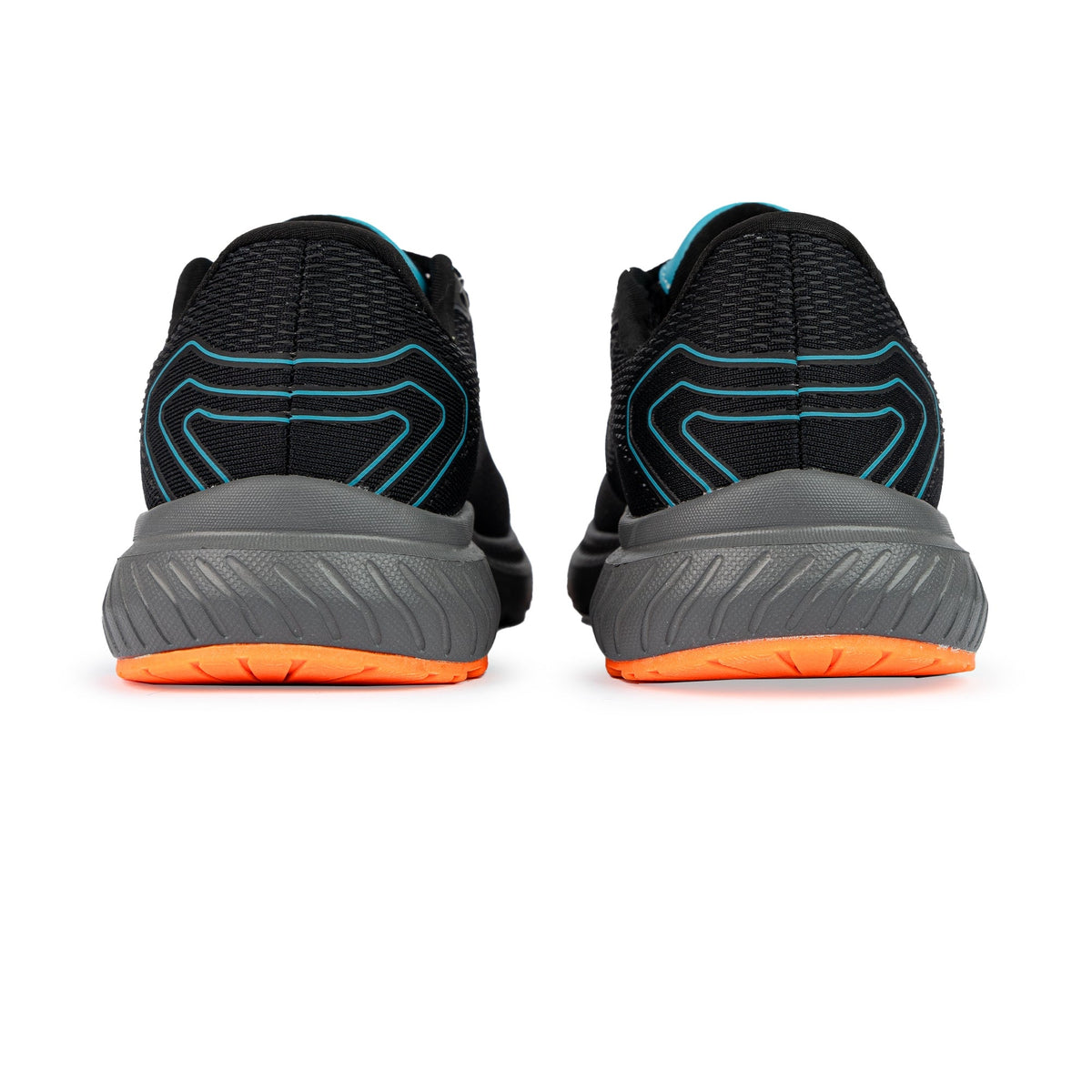 Sfida Brazen Boys V Strap Runners - Black/Teal (Kids Sneakers/Shoes)