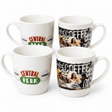Set of 4 Friends 500ml Ceramic Coffee/Tea Mugs w/ Handle - Officially Licensed