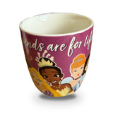 Set of 4 Disney Princess & Star Wars 500ml Ceramic Coffee Mug Tea Cup with Handle (Officially Licensed)