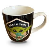 Set of 4 Disney Princess & Star Wars 500ml Ceramic Coffee Mug Tea Cup with Handle (Officially Licensed)