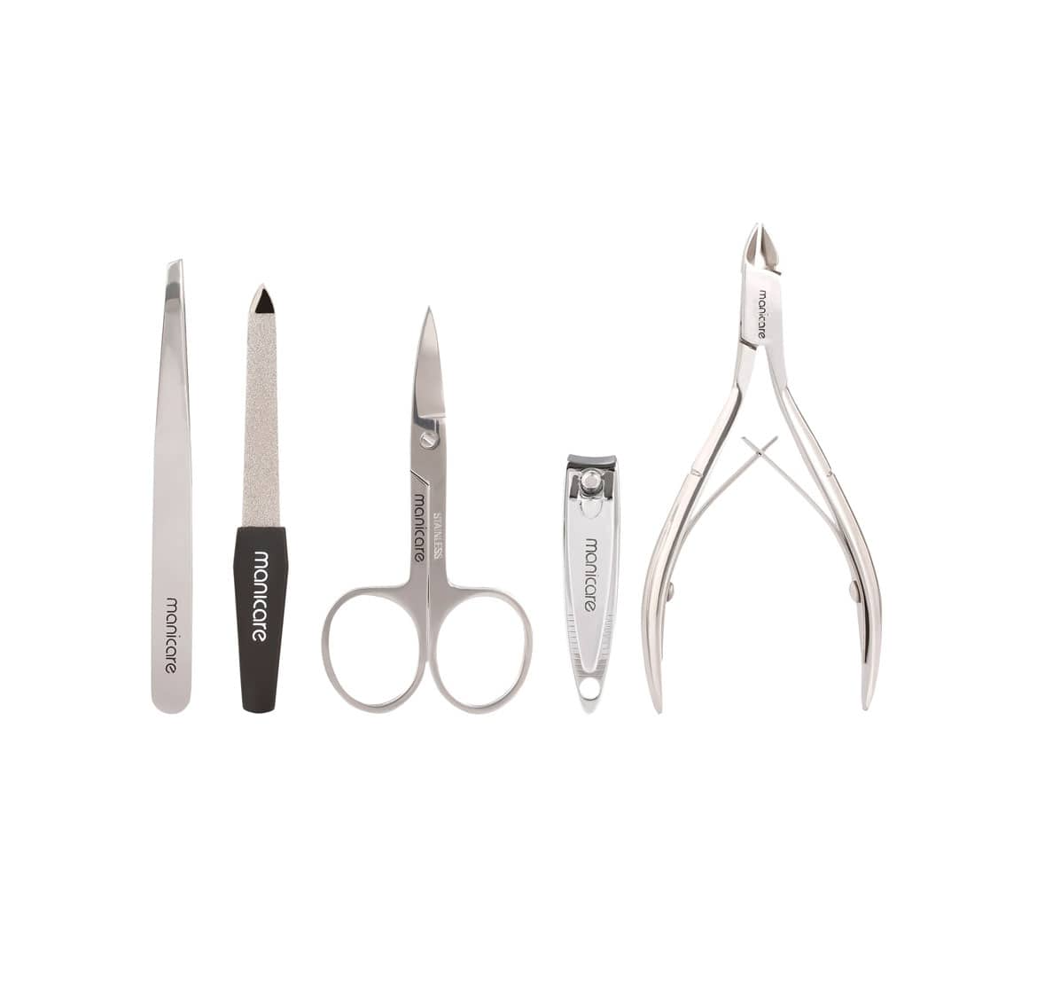 Manicare 5 Piece Grooming Set with Travel Case