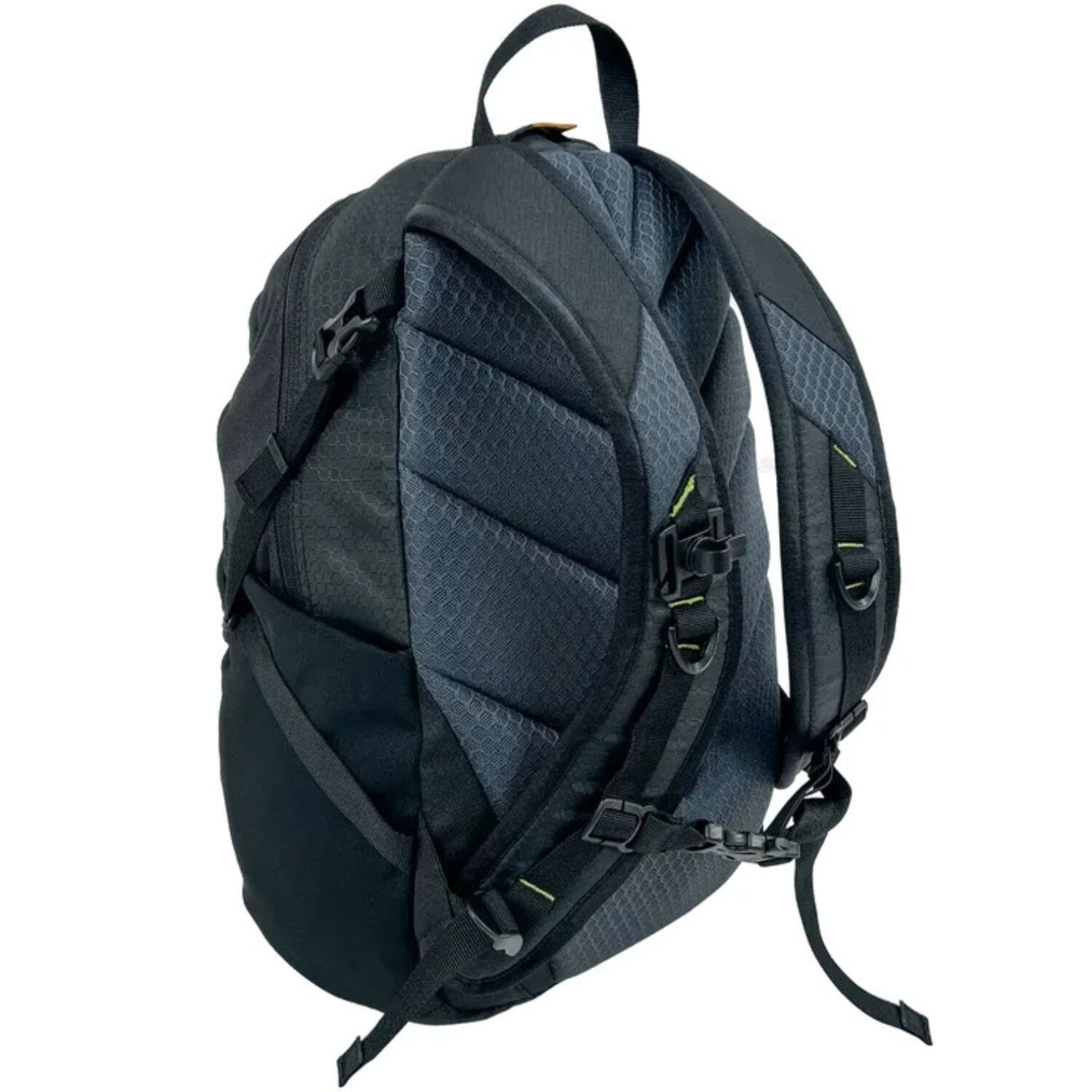 BlackWolf Kalbarri 20L Day Pack - Jet Black (Hydration Compatible Air Mesh Harness)