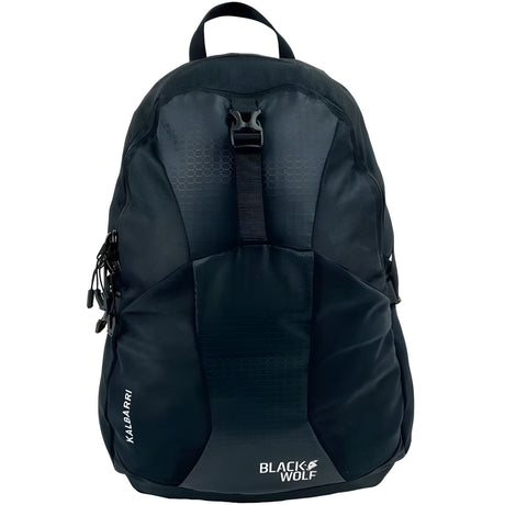 BlackWolf Kalbarri Day Pack 20L Hydration Compatible Air Mesh Harness in Jet Black