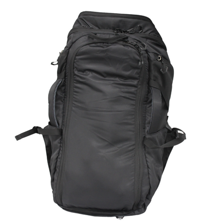 BlackWolf 45L Minimalist II Backpack Bag in Jet Black