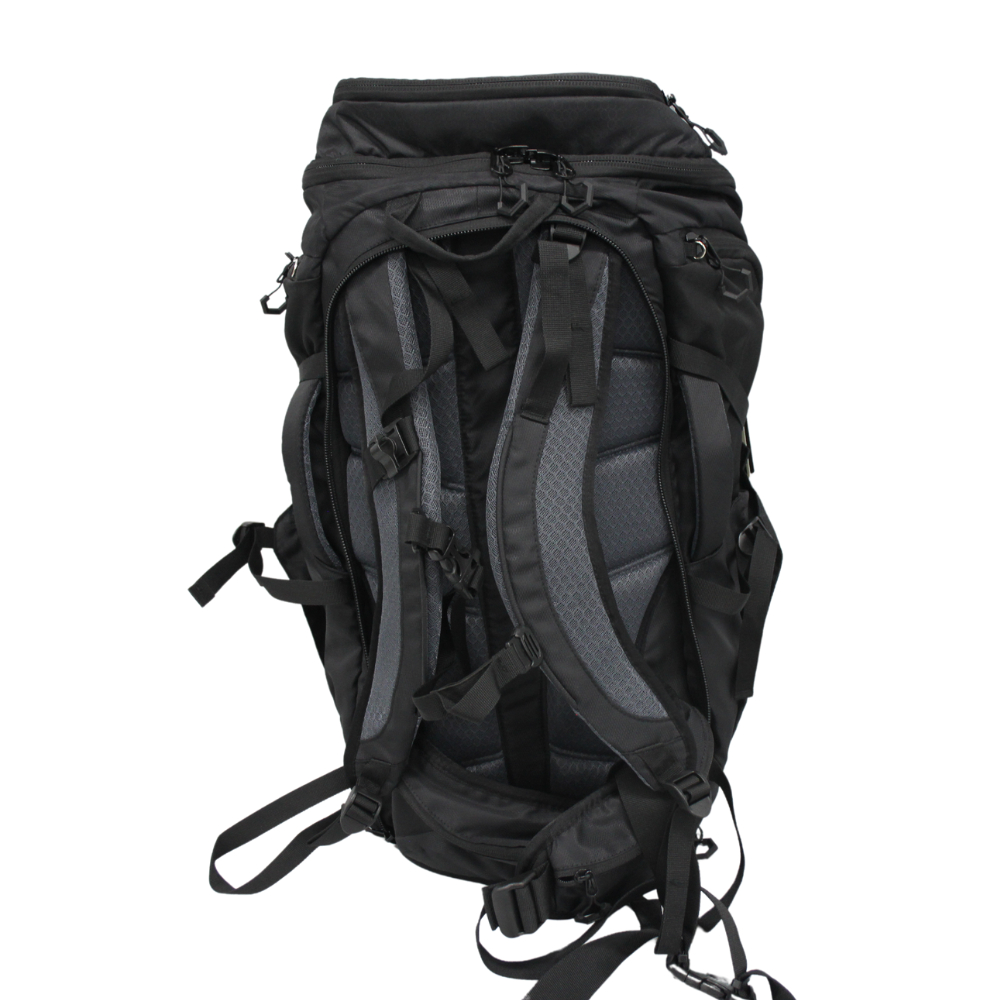 BlackWolf 45L Minimalist II Backpack Bag in Jet Black