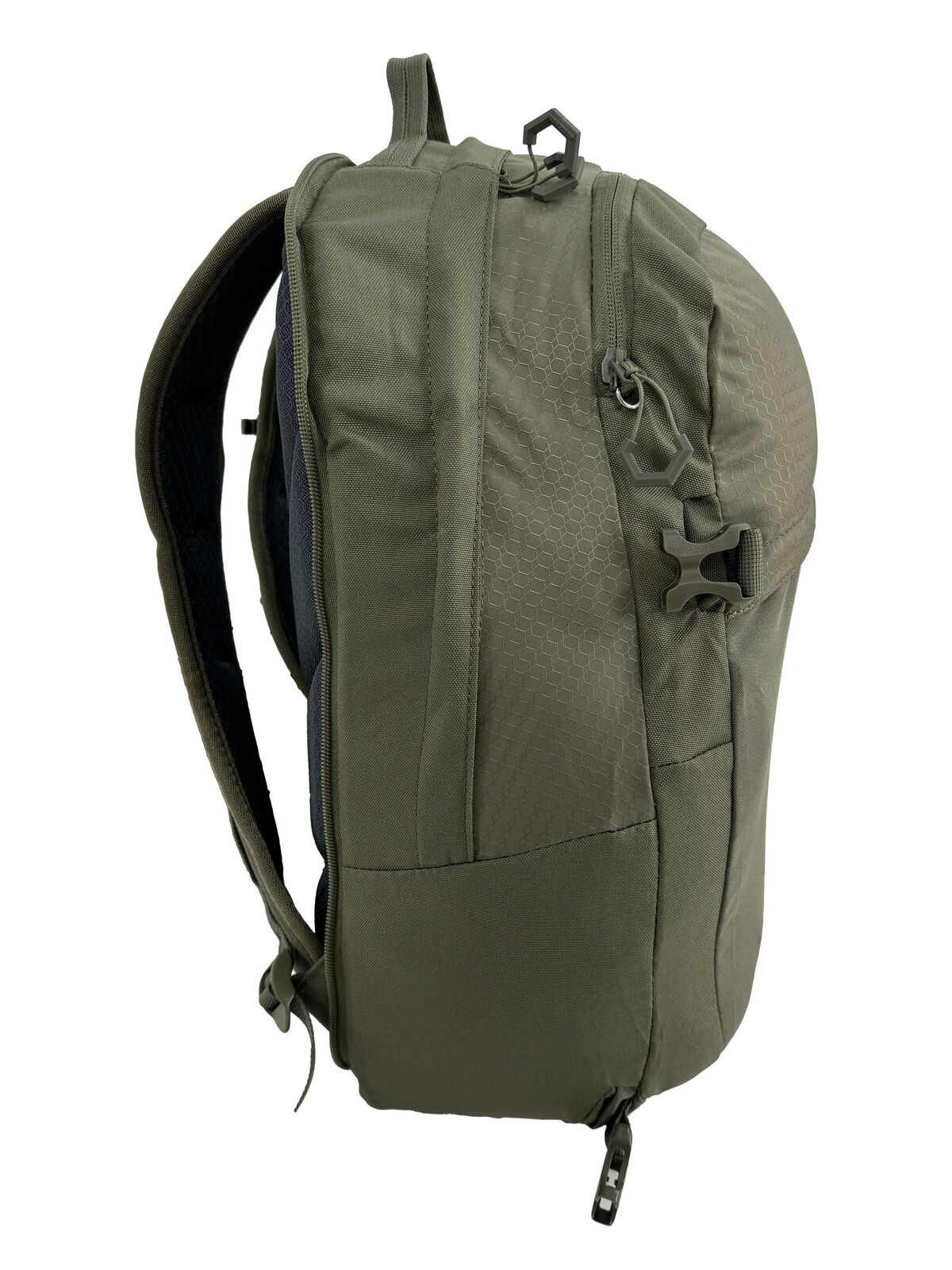 BlackWolf Grand Teton II Travel Backpack 65L + 20L Daypack RFID Laptop Sleeve Rain Cover in Moss