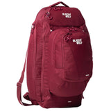 BlackWolf Helan II 65L Travel Backpack + 20L Detachable Daypack RFID Laptop Sleeve Rain Cover in Tibetan Red