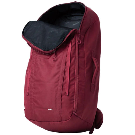 BlackWolf Helan II 65L Travel Backpack + 20L Detachable Daypack RFID Laptop Sleeve Rain Cover in Tibetan Red