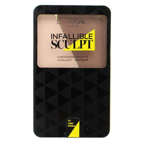 Loreal 10g Infallible Sculpt Contouring Palette Contour - 01 Light/Medium