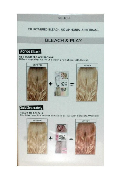 3x L'Oreal Colorista Blonde Bleach Permanent Hair Colour (Bulk Pack)