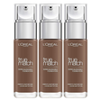 3x L'Oréal Paris True Match Liquid Foundation Pack - 11.N Dark Coffee