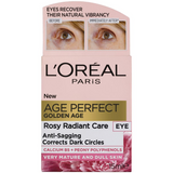 LOreal Paris Golden Age Perfect Rosy Radiant Eye Cream Anti Sagging Mature to Dull Skin 15ml
