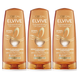 3x L'Oreal Paris Elvive Extraordinary Oil Coconut Conditioner 300ml (Pack)