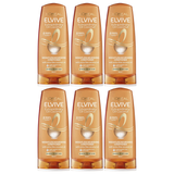 6x L'Oreal Paris Elvive Extraordinary Oil Coconut Conditioner 300ml (Bulk Pack)