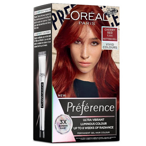 LOreal Paris Preference Vivids Permanent Hair Colour Cherry Red 5.664
