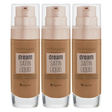 3x Maybelline Dream Satin Liquid Foundation with Hydrating Serum Pack - Classic Tan 53