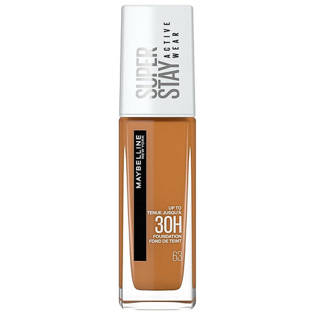 Maybelline 30ml SuperStay Foundation 30HR Longwear Full Coverage - 63 Cappuccino