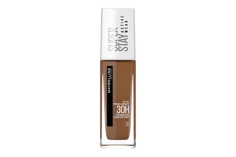 3x Maybelline 30ml Super Stay 30H Active Wear Foundation Pack - 76 Truffle