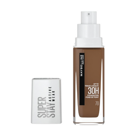 Maybelline Super Stay 30H Active Wear Foundation 30ml - 78 DEEP BRONZE