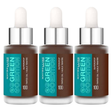 3x Maybelline Green Edition Superdrop Tinted Oil Foundation Pack - Shade 100