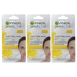 3x GARNIER 8mL Skin Active Juicy Peel Mask Lemon & Smoothing Active (Pack)