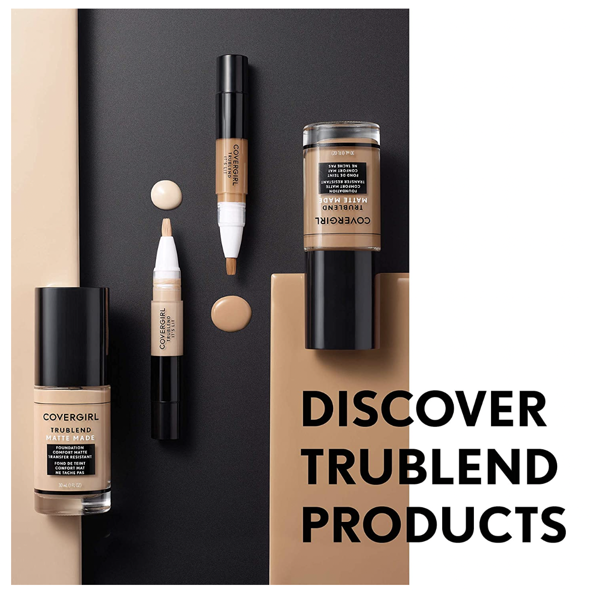 Covergirl Trublend Comfort Matte Made Liquid Foundation 30ml - L60 Light Nude