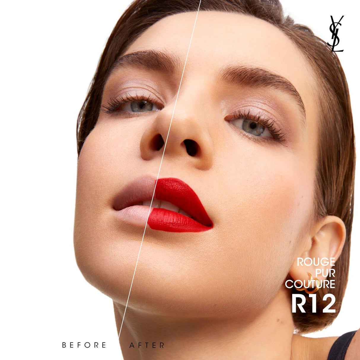 Yves Saint Laurent Rouge Pur Couture Lipstick R12 Rouge Feminin 3.8gr