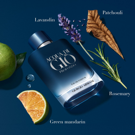 100ml Giorgio Armani Acqui Di Gio Profondo Eau De Parfum EDP Mens Fragrance