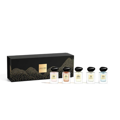 Armani Prive Les Eaux Discovery Fragrance 5 Piece Gift Set 