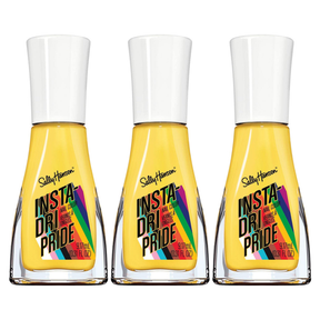 3x Sally Hansen 9.17ml Insta-Dri Pride Nail Colour Pack - 737 Here Comes the Sun