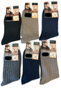 12x Mens Thermo Angora Wool Blend Work Socks - Heavy Duty Outdoor (EU41-EU47)