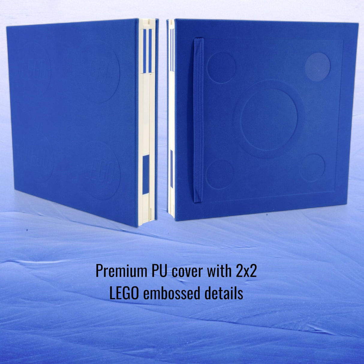 LEGO Locking Notebook with Gel Pen School Office Home in Blue