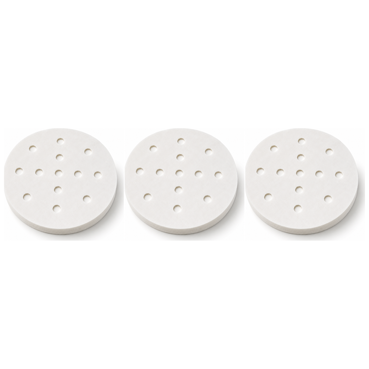 300 pcs Non-Stick Parchment Steamer Liner Pack - 9cm Air Fryer Mat