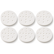 600 pcs Non-Stick Parchment Steamer Liner Bulk Pack - 9cm Air Fryer Mat