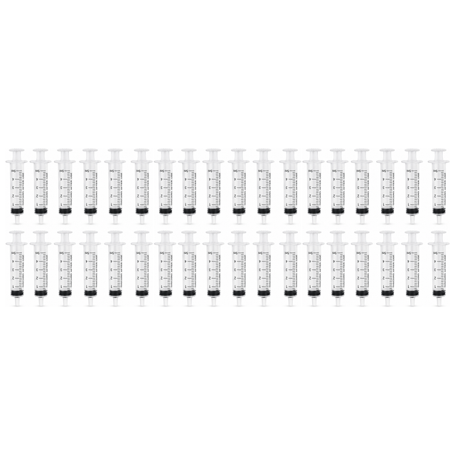 36x 5ml Dessert Syringes Pack Pack - Cocktail Shooter/Cake Decorating (Party Crafts)