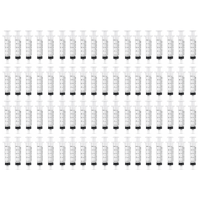 72x 5ml Dessert Syringes Pack Bulk Pack - Cocktail Shooter/Cake Decorating (Party Crafts)