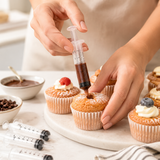 12x 5ml Dessert Syringes Pack - Cocktail Shooter/Cake Decorating (Party Crafts)