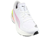 Puma Magnify Nitro 2 Womens Running Shoes NITRO Foam in White Black Pink - Size US 9