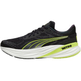 Mens Puma Magnify NITRO 2 Psychedelic Rush PUMA Black-Lime Pow - Size 12
